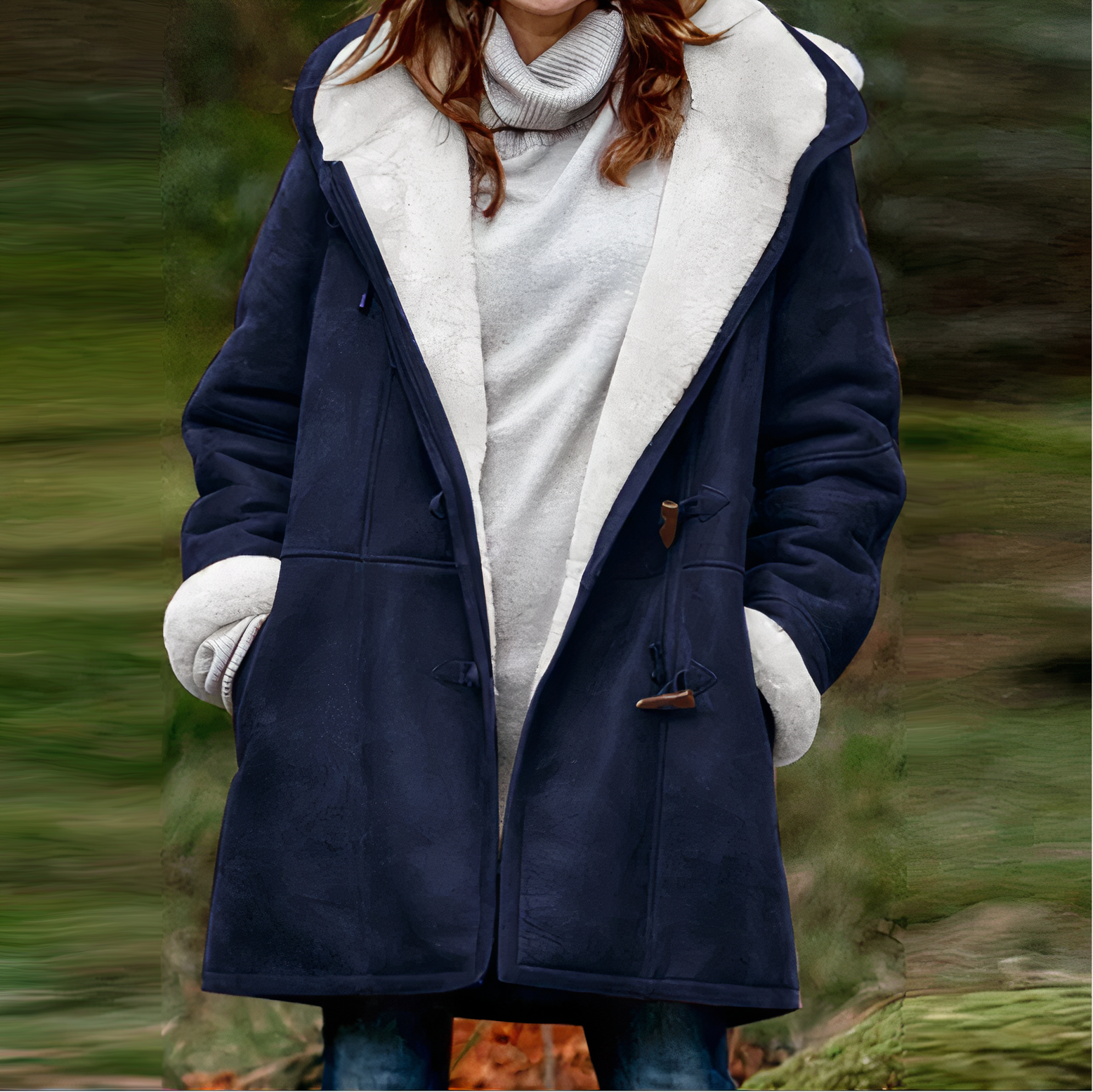 Amara – Manteau d'hiver en velours