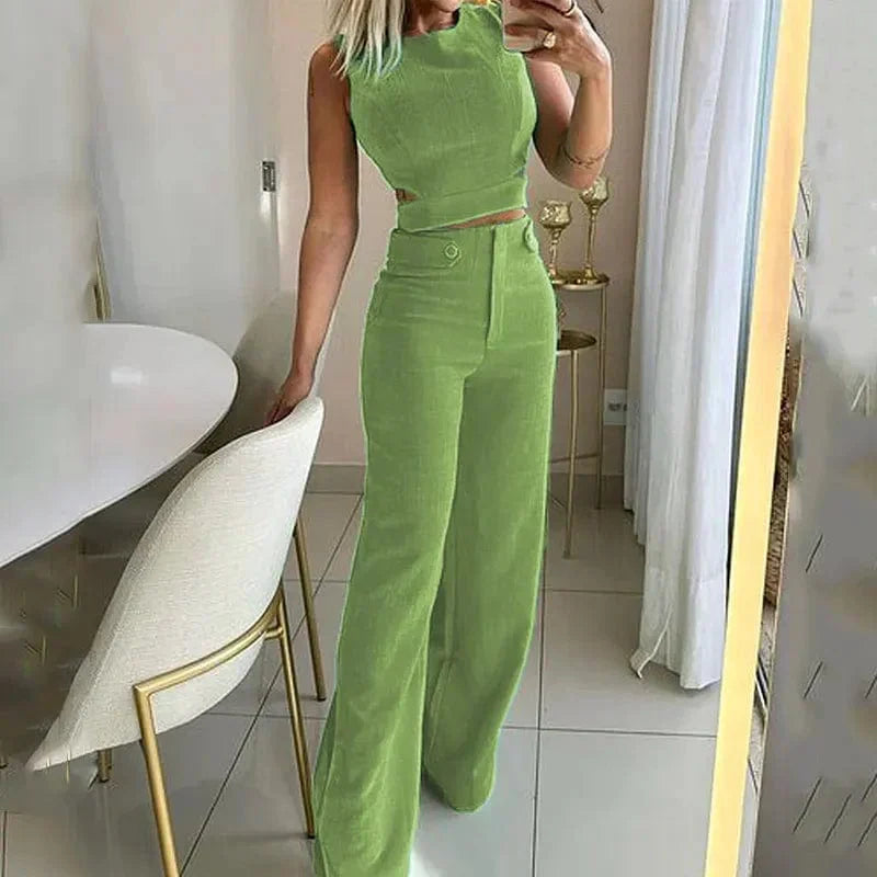 Mia|Ensemble Chic Taille Haute