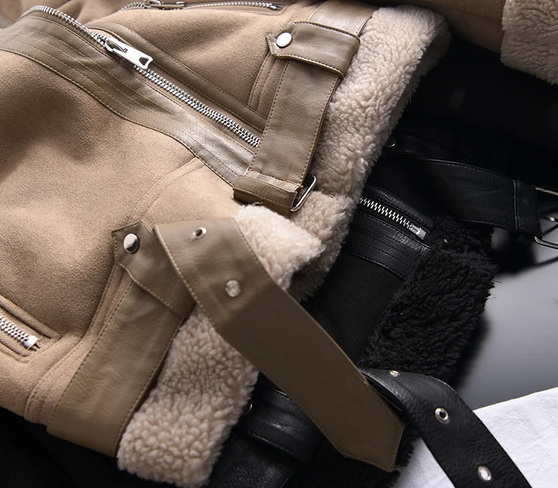 Thea - Veste courte vintage avec ceinture