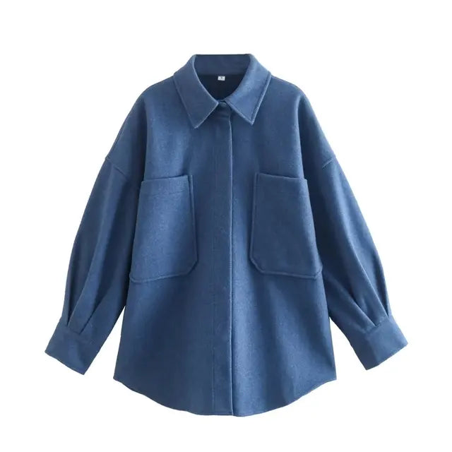 Julianna - Veste Vintage souple avec grandes poches