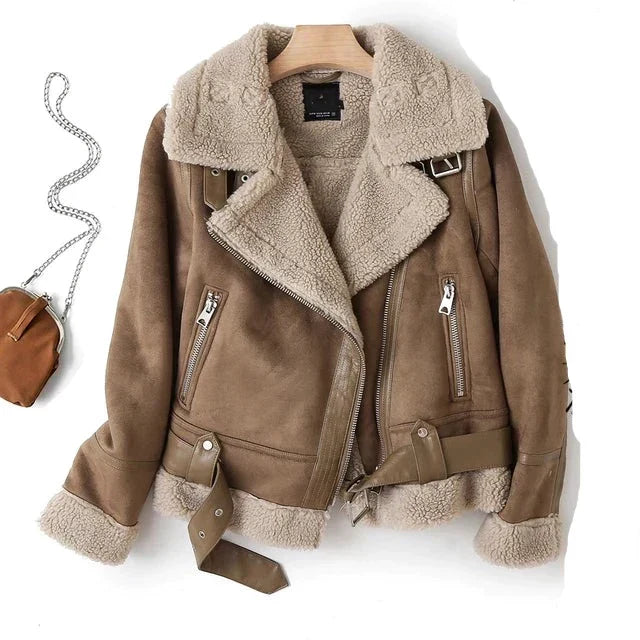 Rebecca - Manteau de fourrure vintage