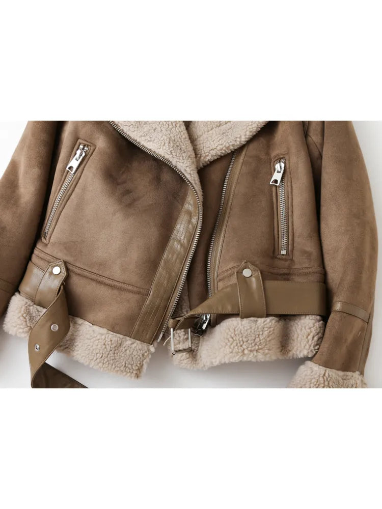 Rebecca - Manteau de fourrure vintage