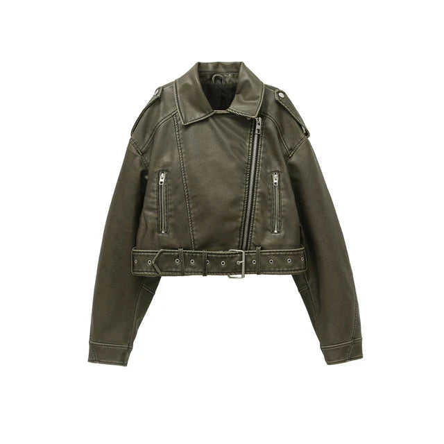 Maren - Veste courte rétro décontractée