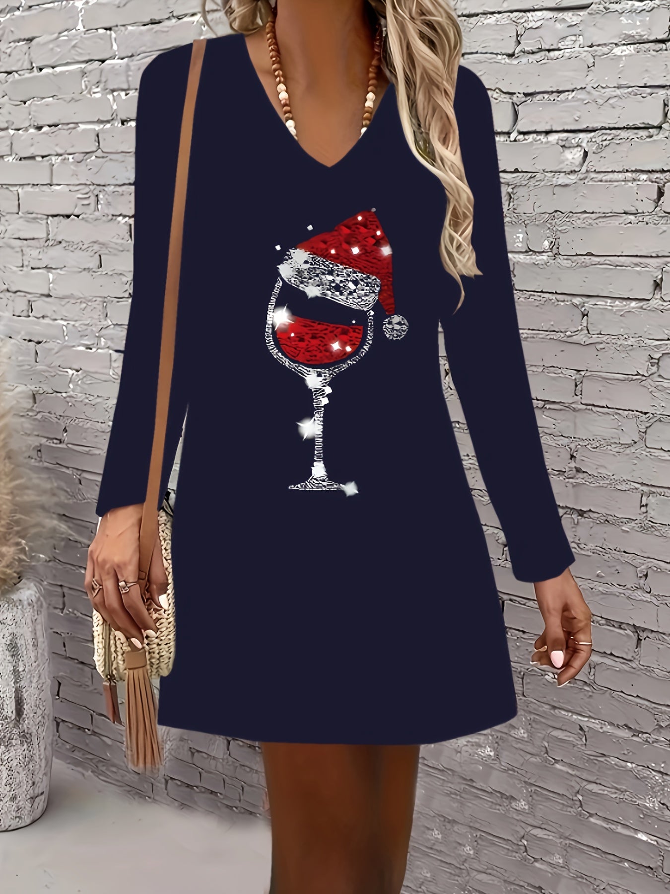 Robe élégante pour Noël - Projet Paris - Élégance et féminité - Parfaite pour les fêtes de fin d'année
