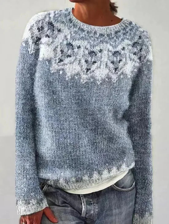 Silvia | Pull rétro d'automne