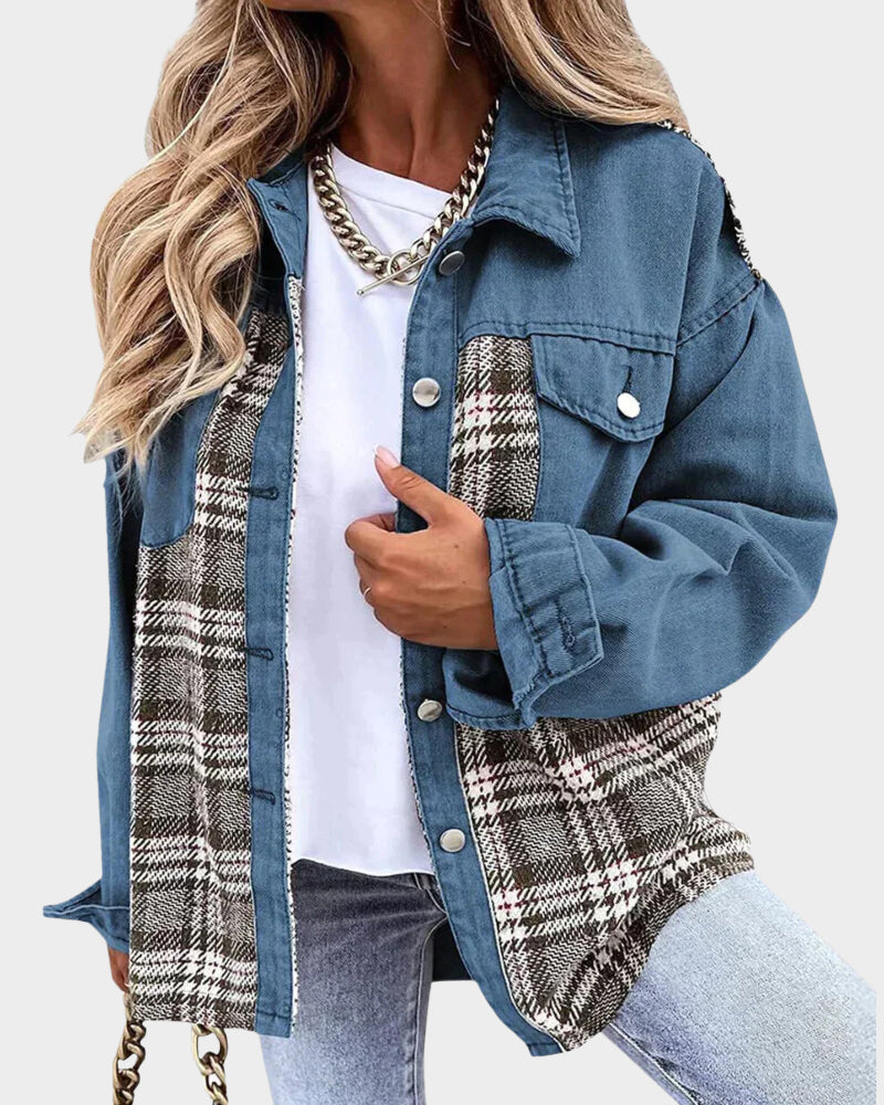 Veste en jean pour femme Sapphire