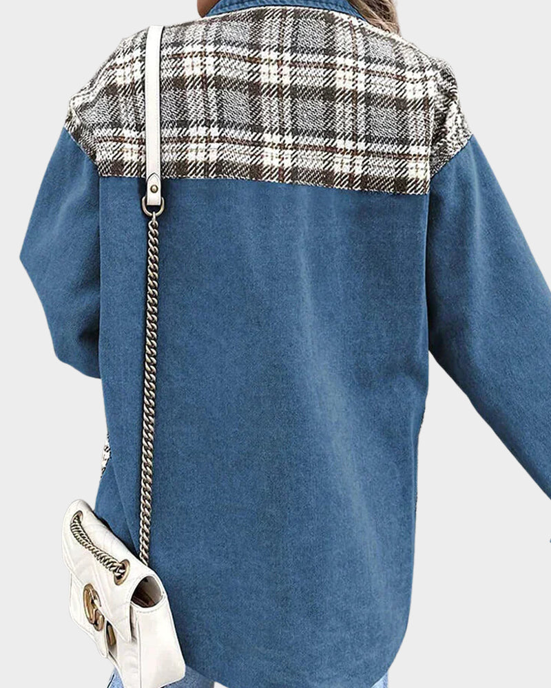 Veste en jean pour femme Sapphire