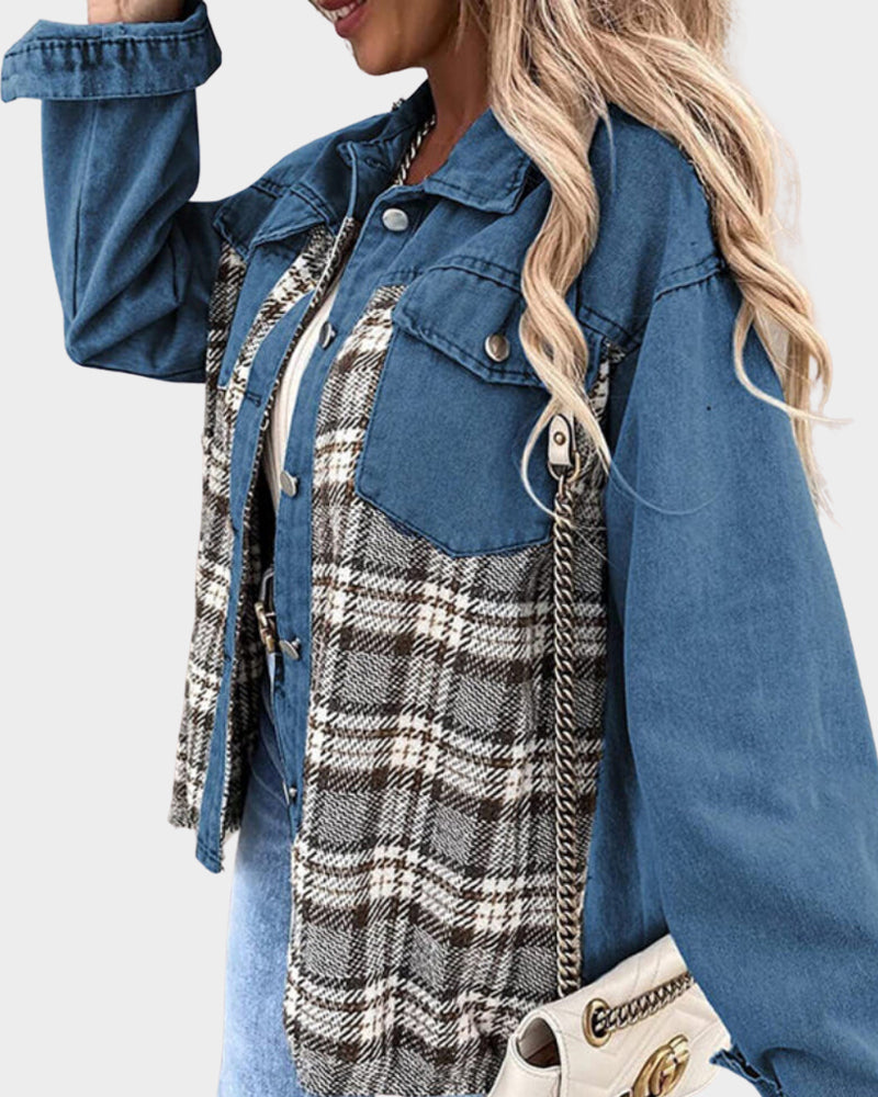 Veste en jean pour femme Sapphire