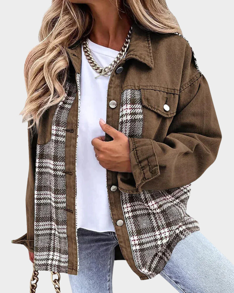 Veste en jean pour femme Sapphire