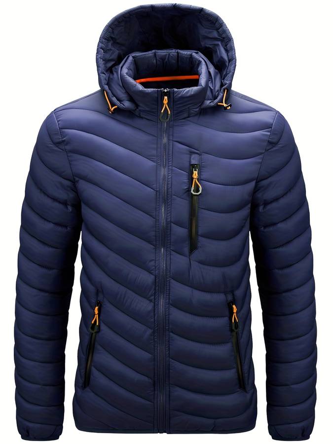 Manteau d'hiver avec poches zippées