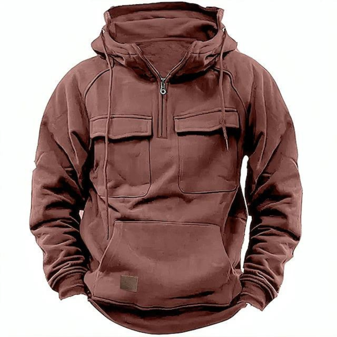 Nicolas | Sweat à Capuche Tactique Haut de Gamme pour Homme
