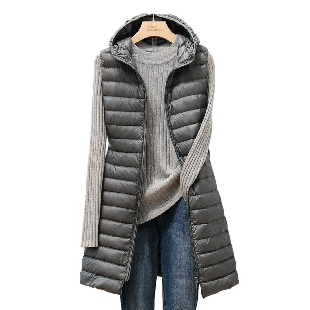 Yedda - Cardigan long matelassé