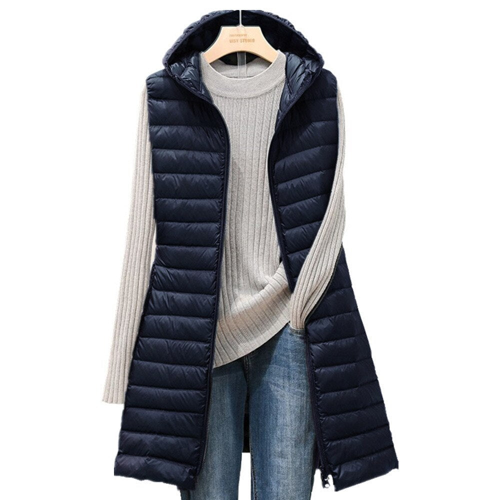 Yedda - Cardigan long matelassé