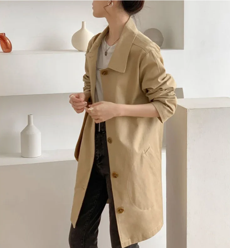 Alfa - Trench-coat tendance pour femmes