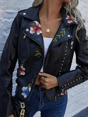 Quinn - veste vintage brodée