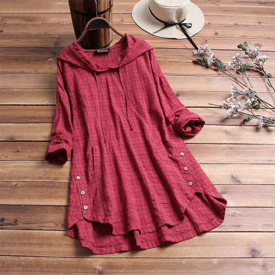 Robe tunique avec capuche - Confort et style - Projet Paris - Parfaite pour une tenue décontractée