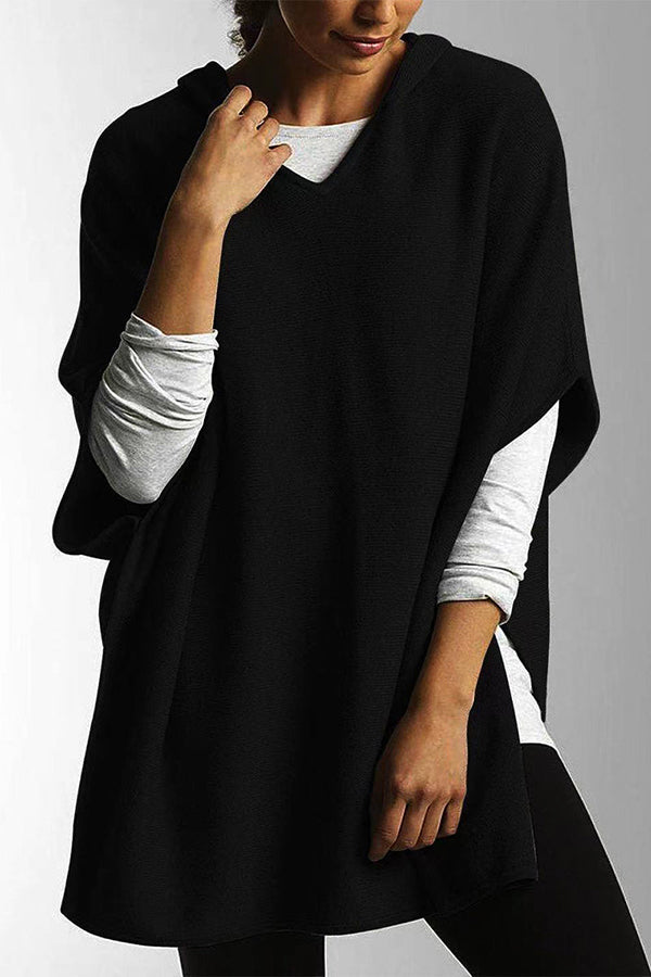 Daphné | Blouse Décontractée à Manches Amples Fendue sur les Côtés