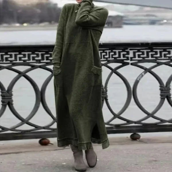 Robe pull - Projet Paris - Élégance et confort - Parfaite pour les journées fraîches et stylées