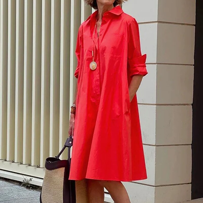 Robe d'été décontractée - Style léger et frais - Projet Paris - Parfaite pour les journées ensoleillées