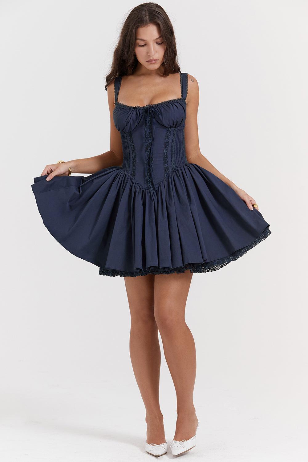 Robe mini corset - Séduisante et ajustée - Projet Paris - Confort structuré