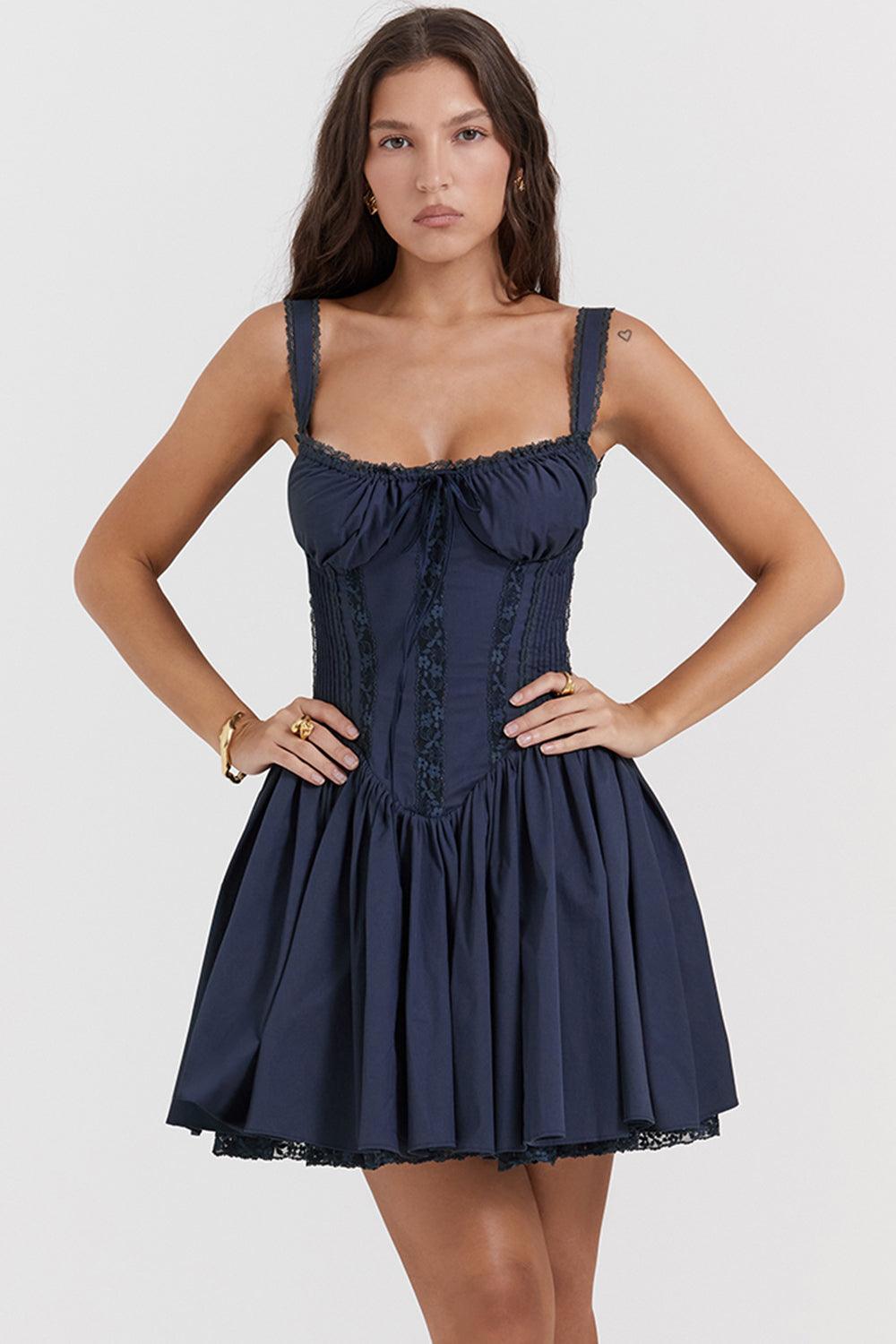 Robe mini corset - Séduisante et ajustée - Projet Paris - Confort structuré