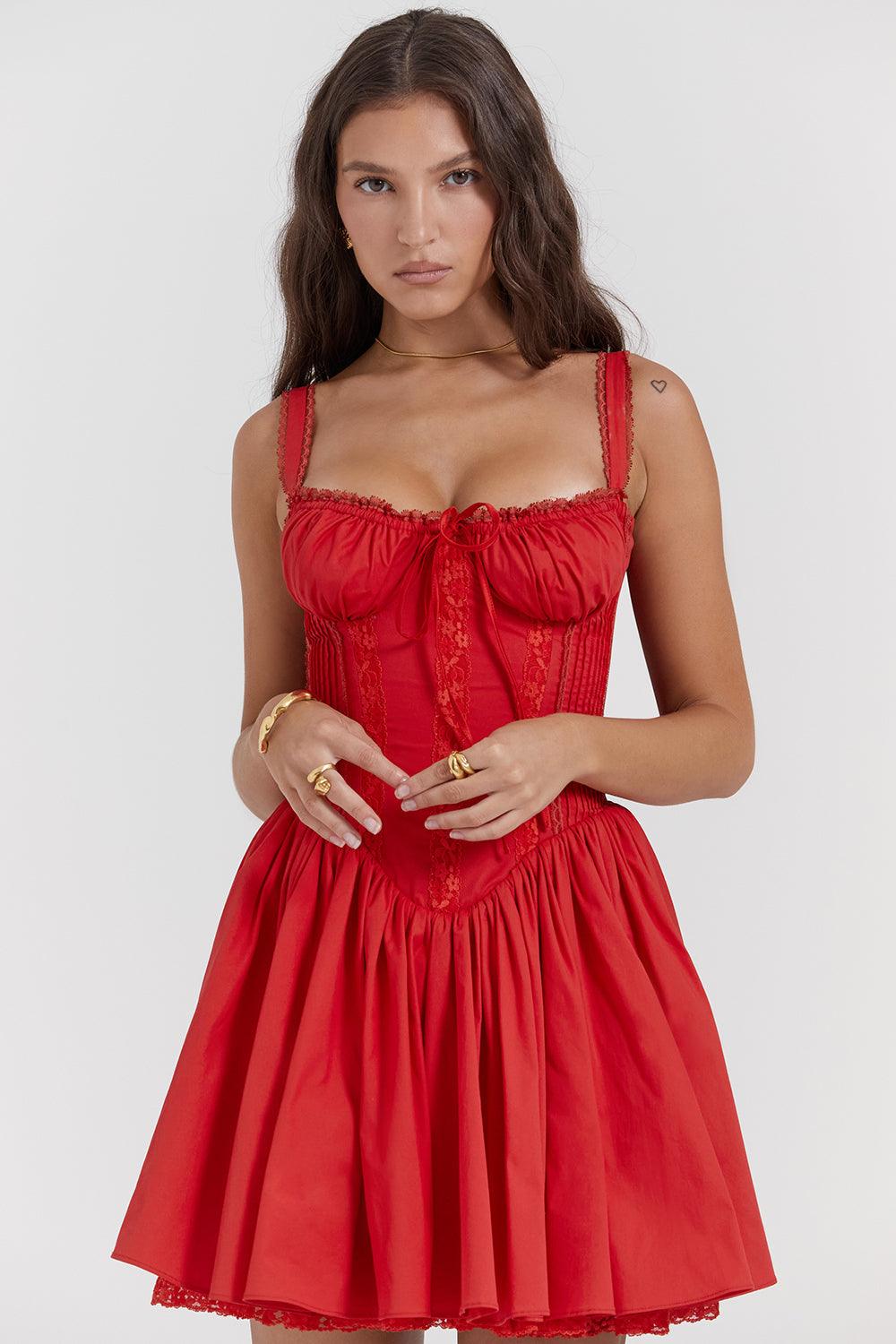 Robe mini corset - Séduisante et ajustée - Projet Paris - Confort structuré