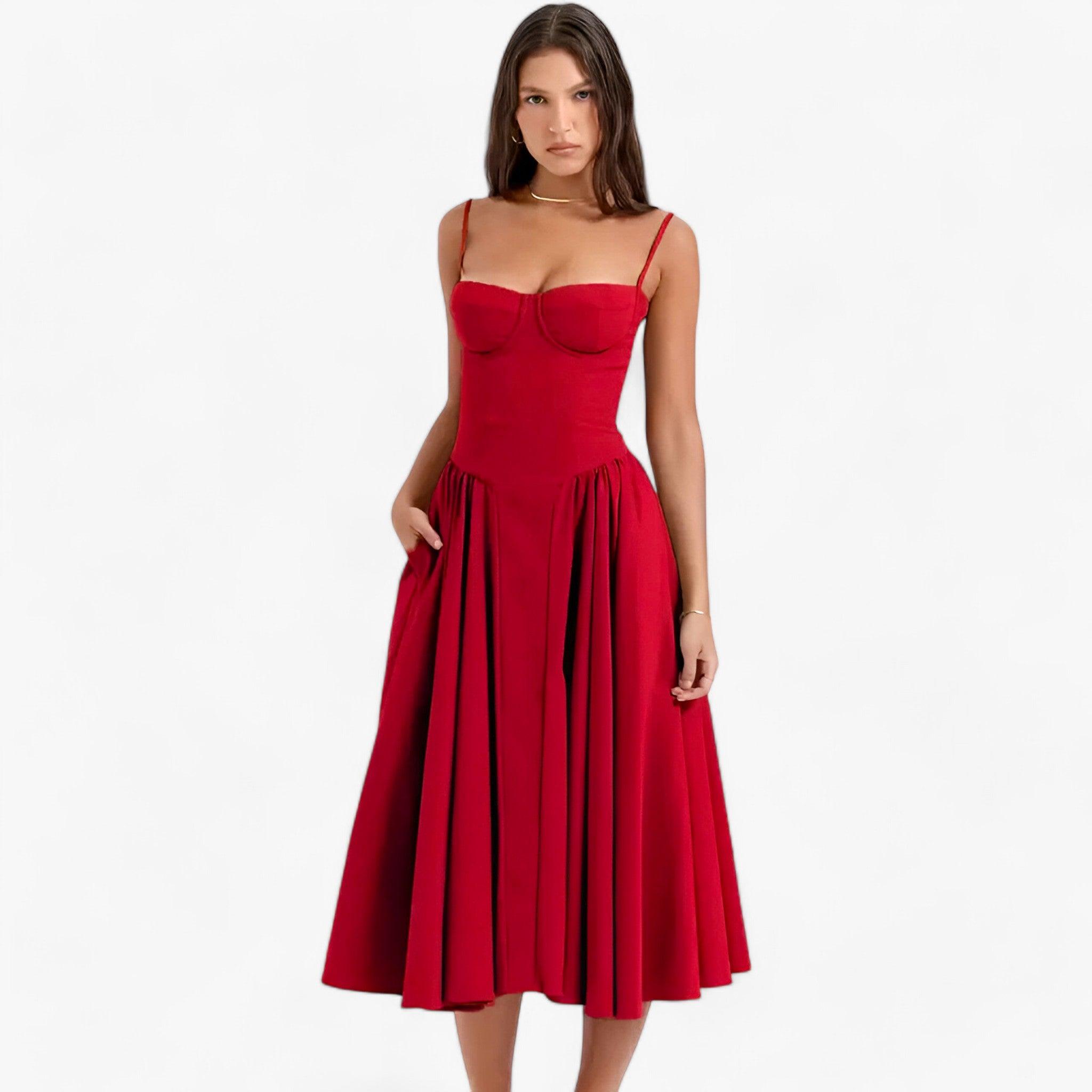 Robe cintrée corset - Sophistication intemporelle - Projet Paris - Coupe ajustée