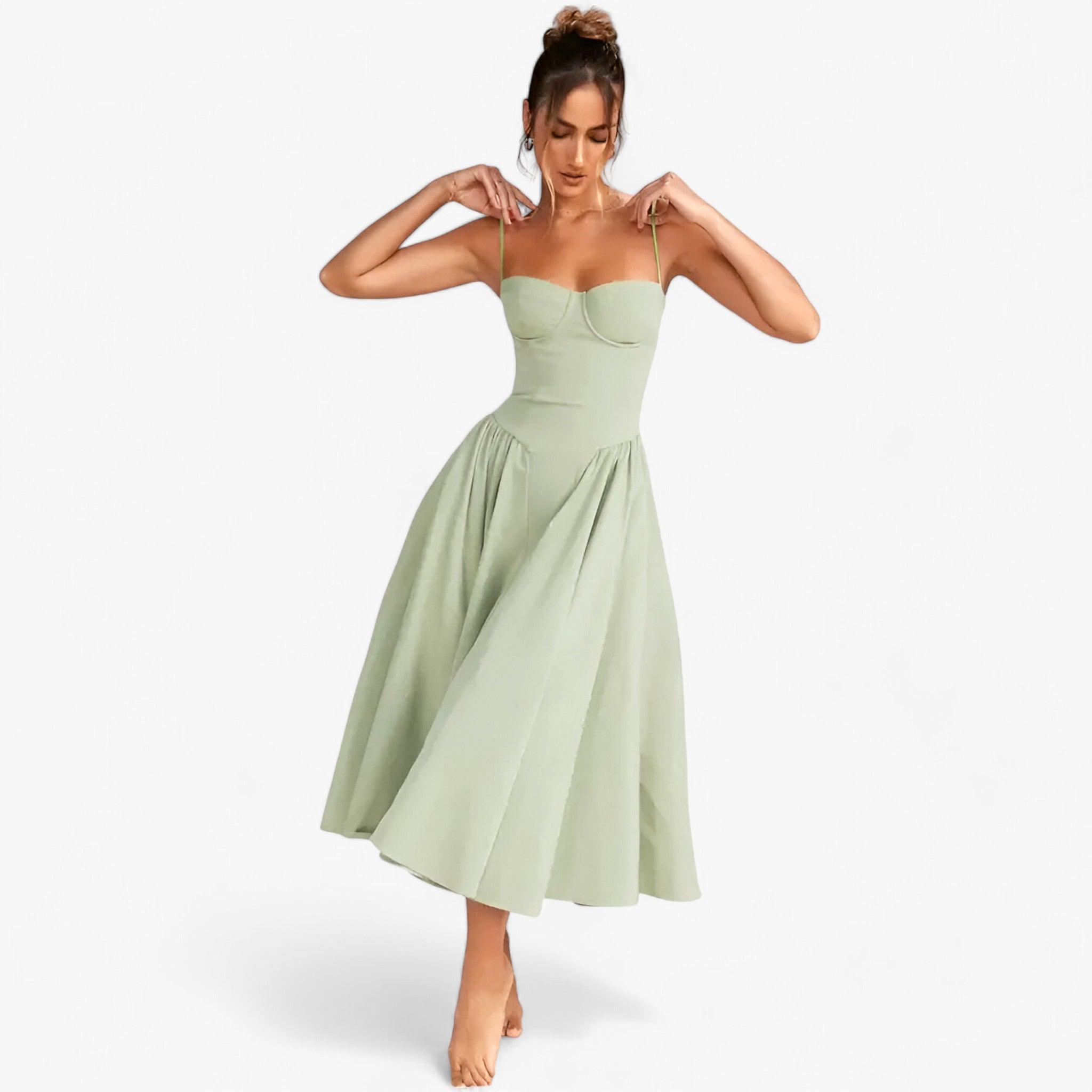 Robe cintrée corset - Sophistication intemporelle - Projet Paris - Coupe ajustée