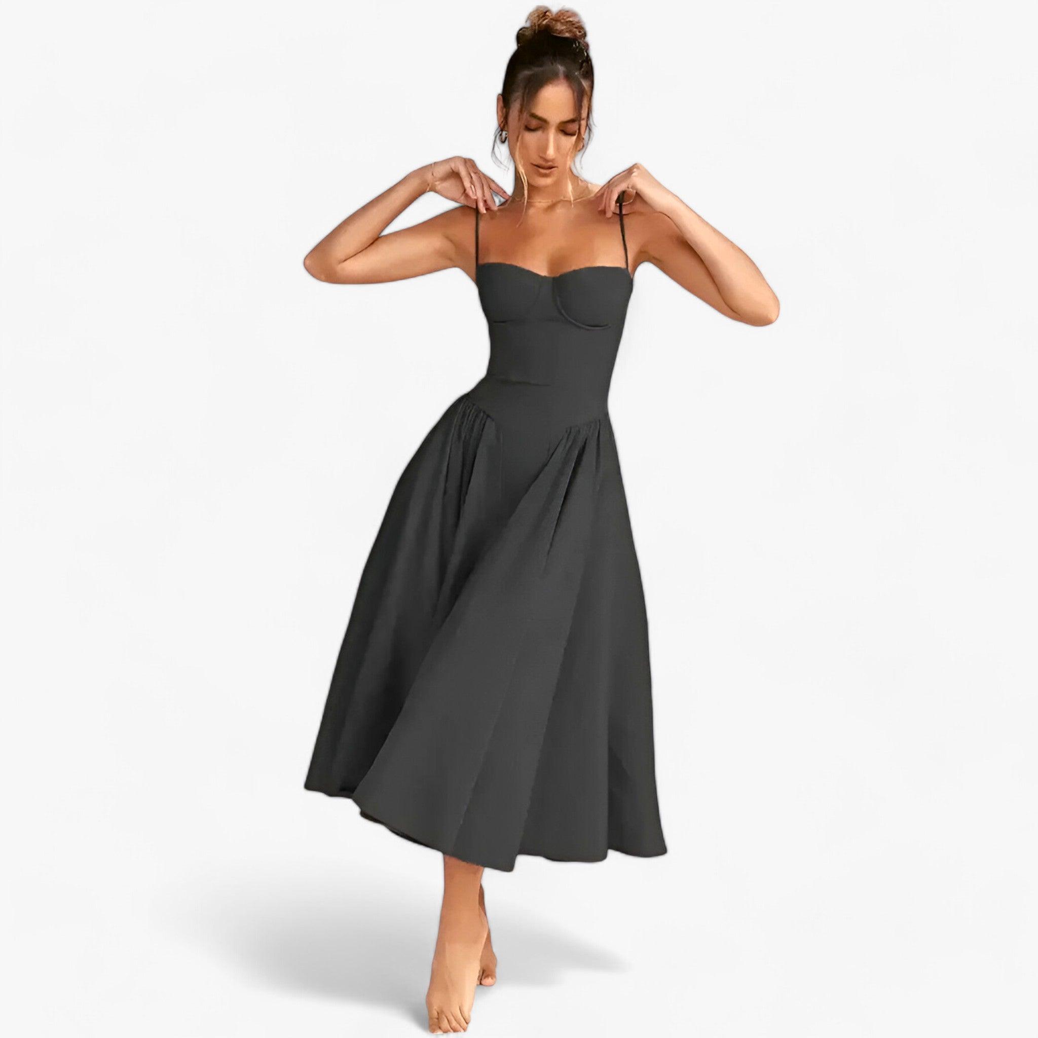 Robe cintrée corset - Sophistication intemporelle - Projet Paris - Coupe ajustée