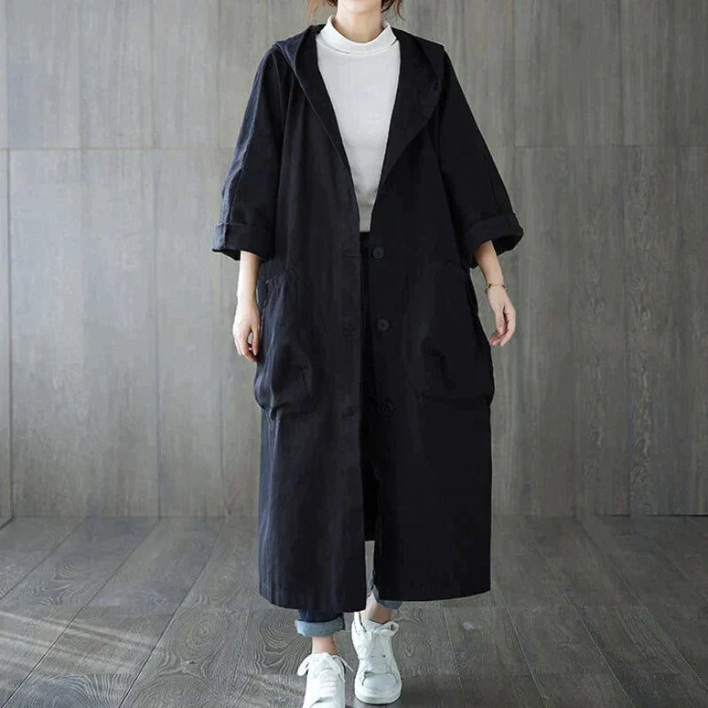 Trench oversize pour femme