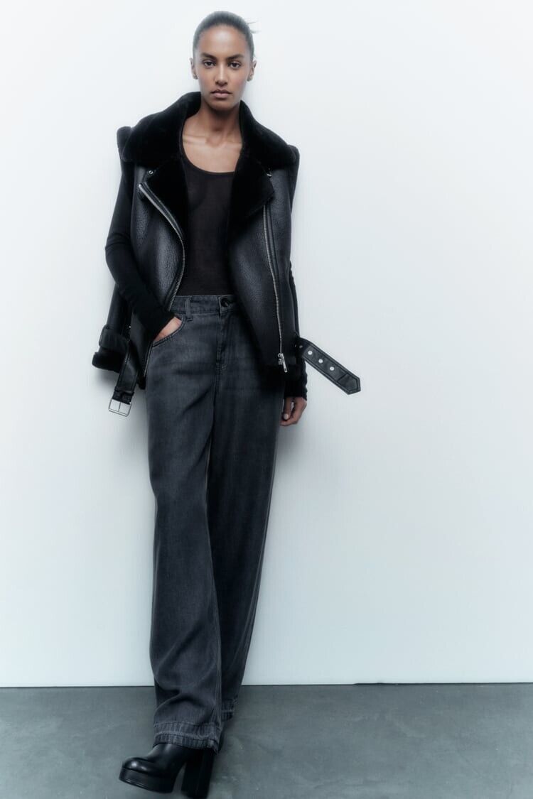 Bodywarmer en cuir de Jade - Chaud et tendance