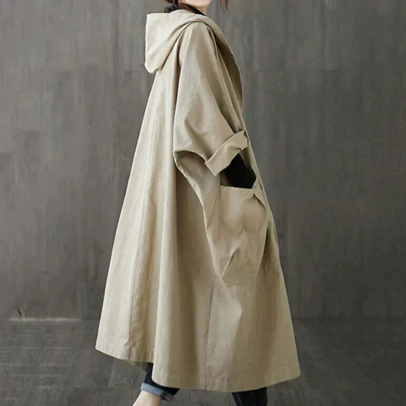 Trench oversize pour femme