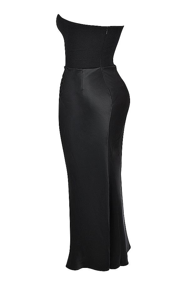 Robe maxi corset sans bretelles - Élégante et sophistiquée - Projet Paris - Coupe ajustée