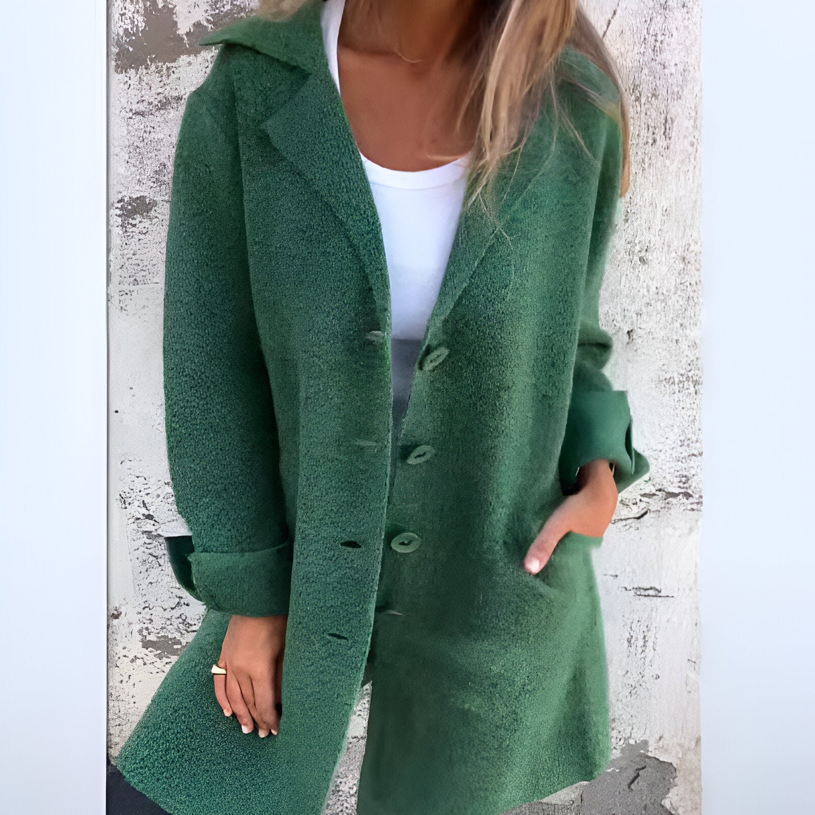 Elégant gilet pour femme avec col châle