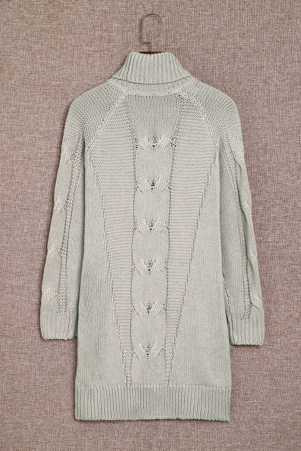 Robe pull twist avec franges - Projet Paris - Élégance décontractée