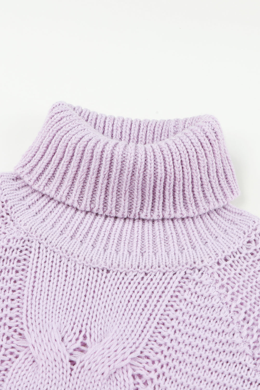 Robe pull twist avec franges - Projet Paris - Élégance décontractée