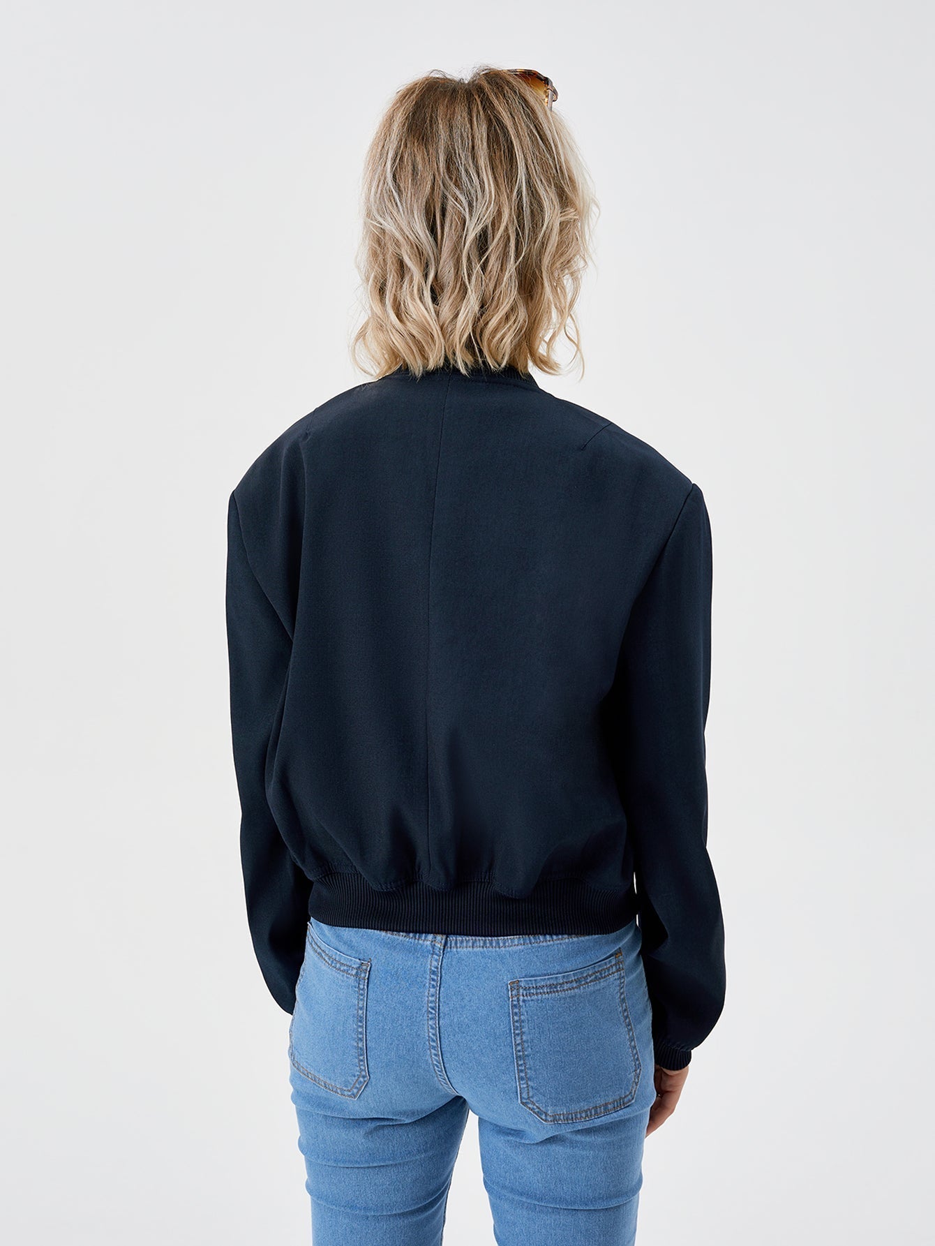 Veste bombardier fine pour femme