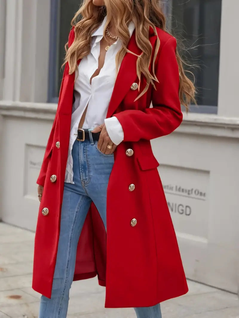 Generosa - Trench-coat long pour femme