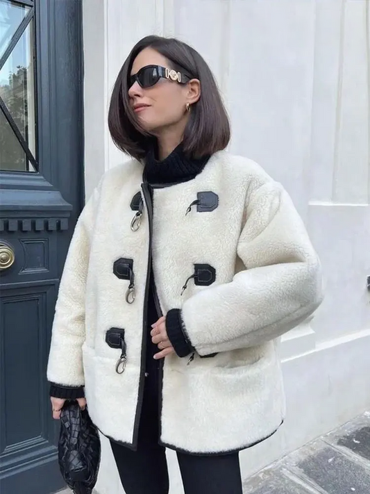 Jurina - Veste élégante avec fermeture à crochets
