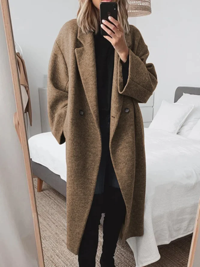 Elégant manteau d'hiver pour femmes