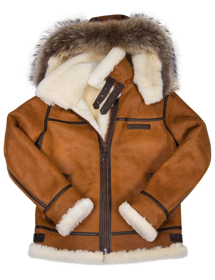 MAZE - Manteau d'hiver en cuir