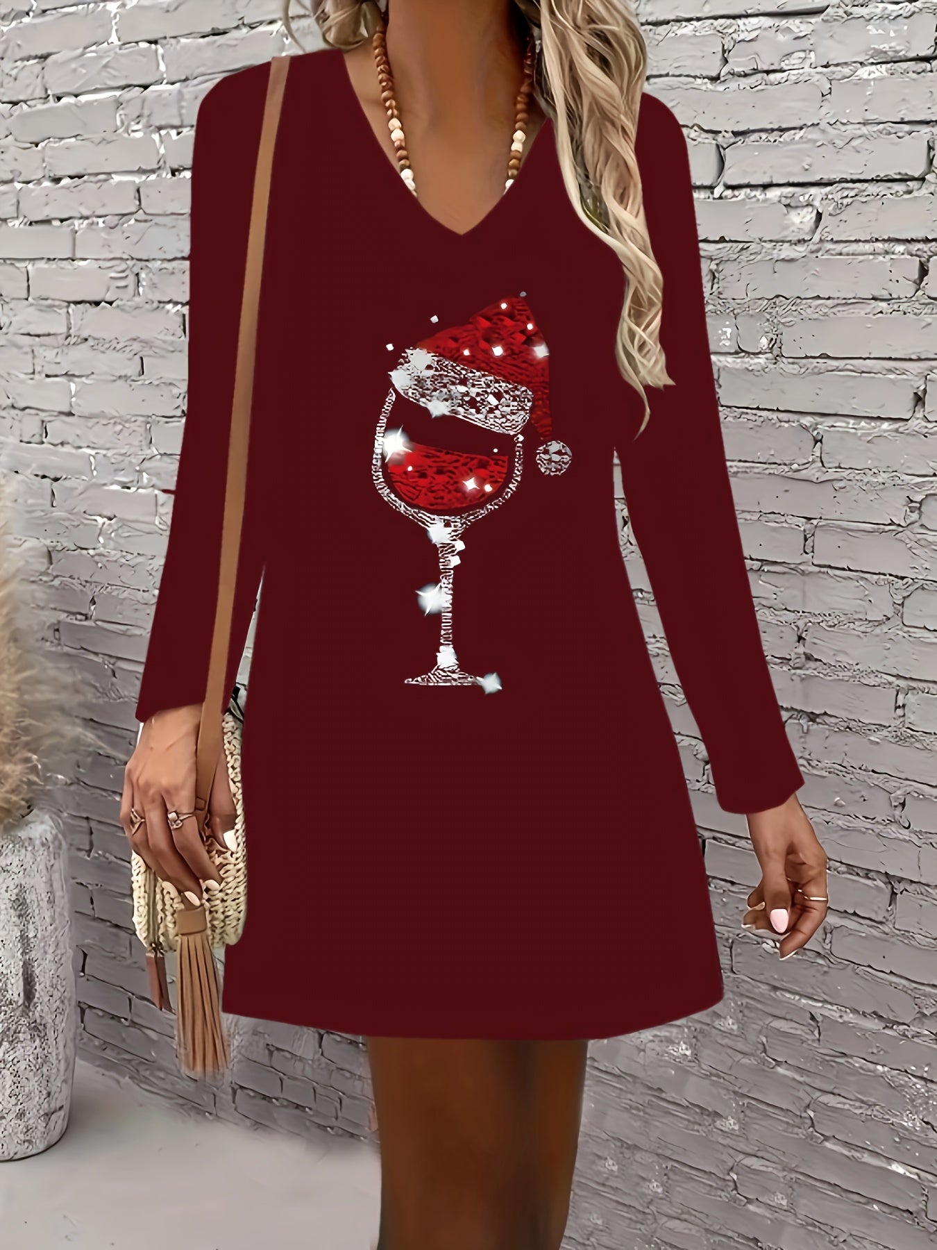 Robe élégante pour Noël - Projet Paris - Élégance et féminité - Parfaite pour les fêtes de fin d'année