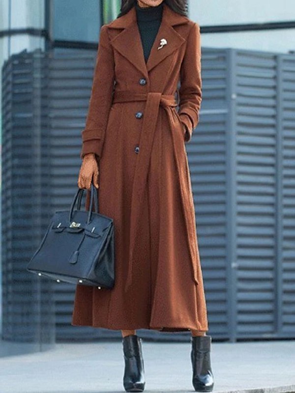 Romelyn - Manteau de laine pour femme