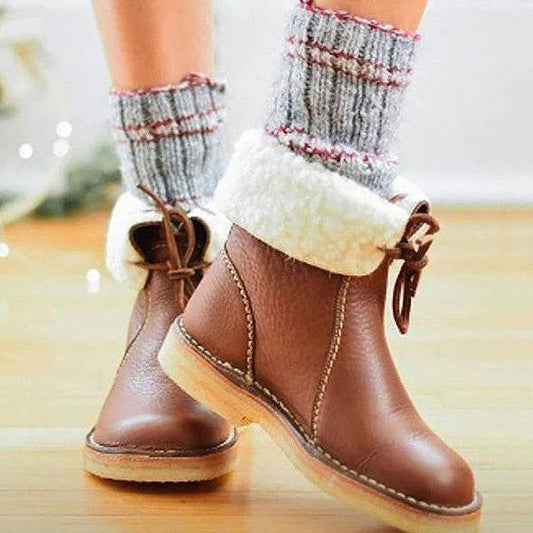 Angelika | Bottes Imperméables avec Doublure en Laine pour Femme