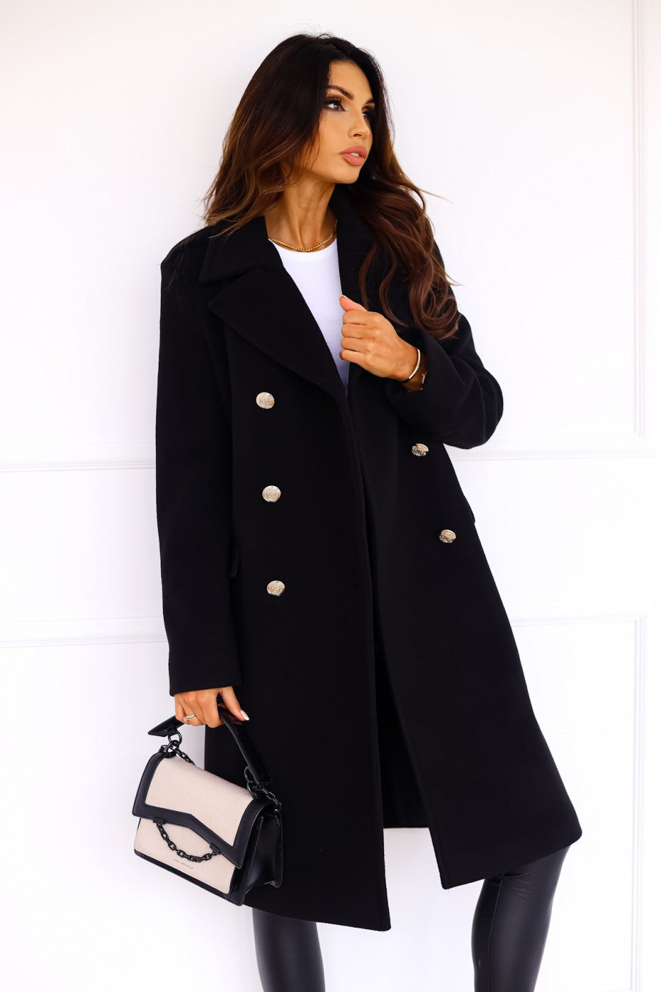Manteau double boutonnage