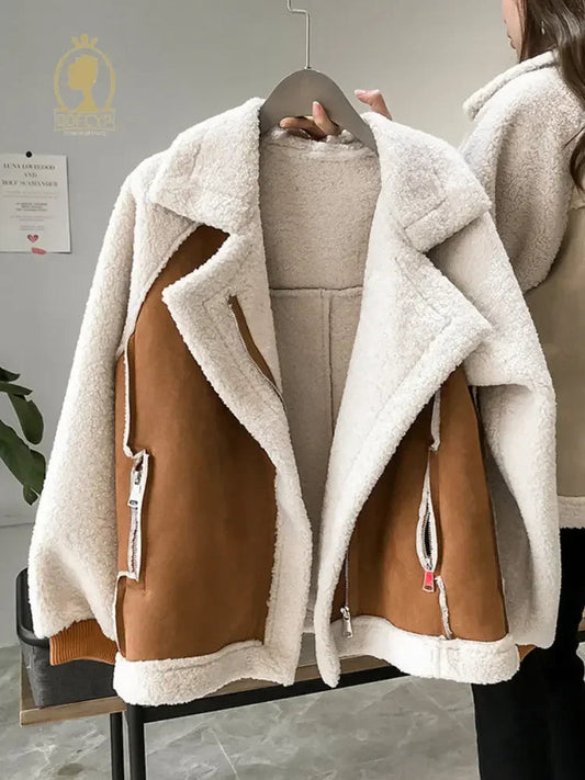 Manteau d'hiver vintage pour femmes