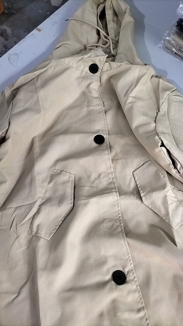 Trench-coat imperméable et coupe-vent pour femmes