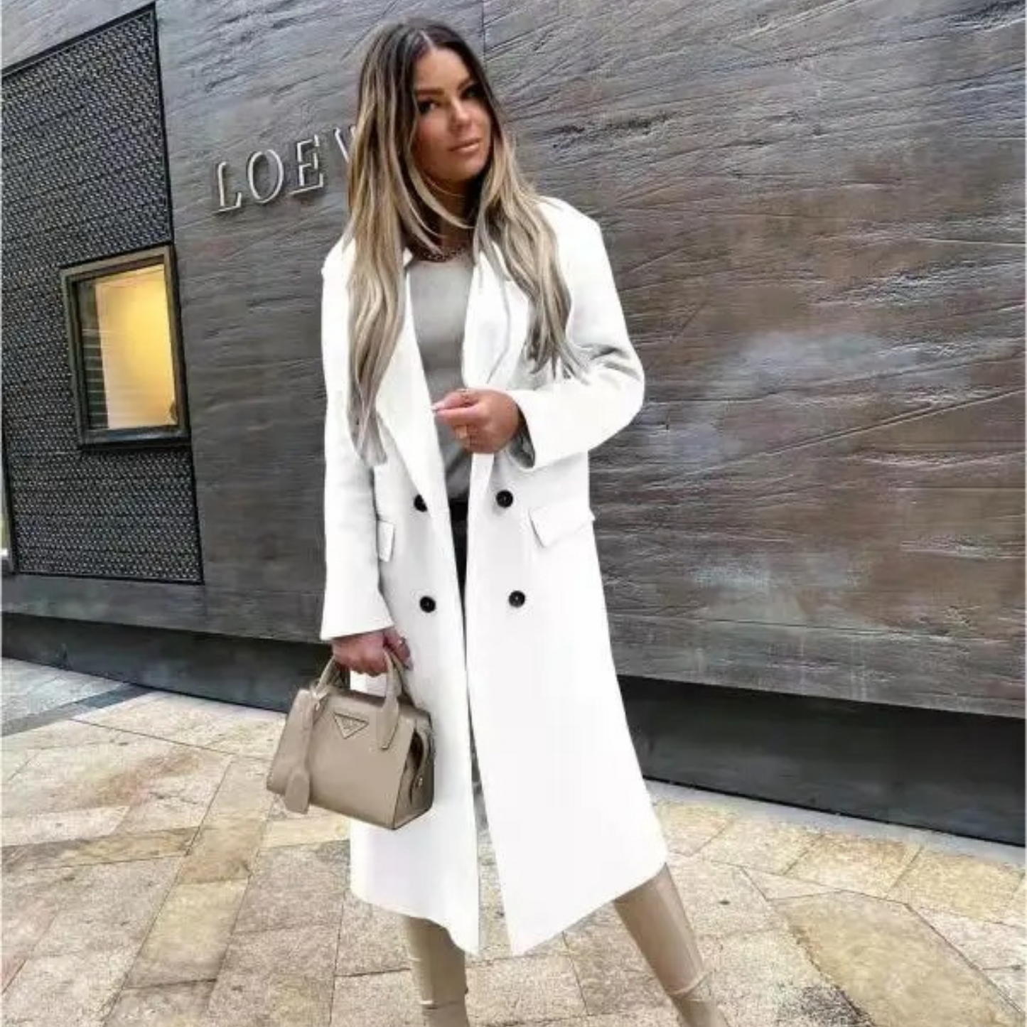 Eileen - trench vintage stylé et surdimensionné