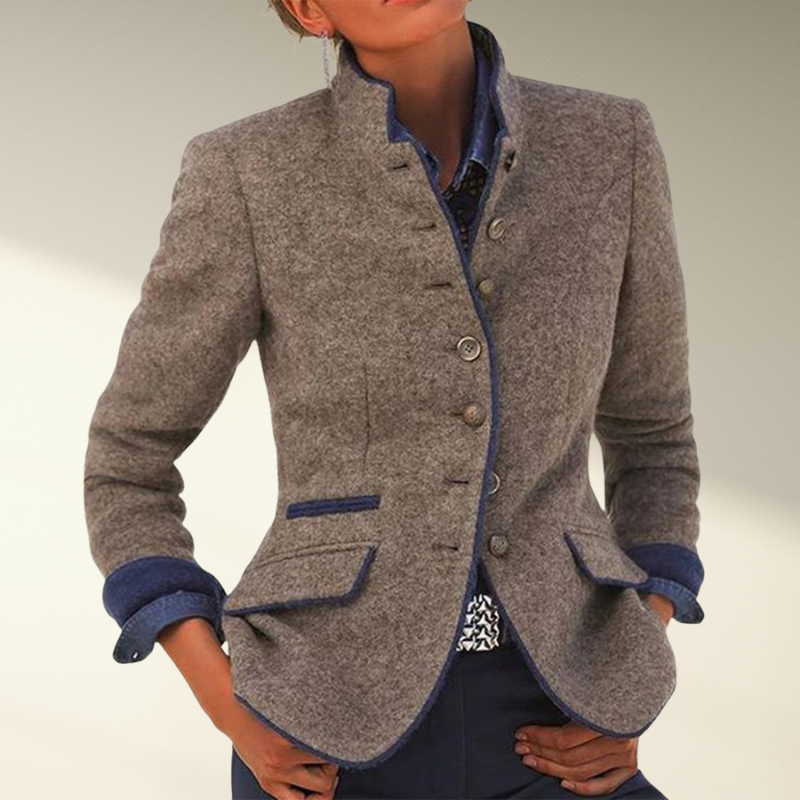 Blazer plâtré pour femme