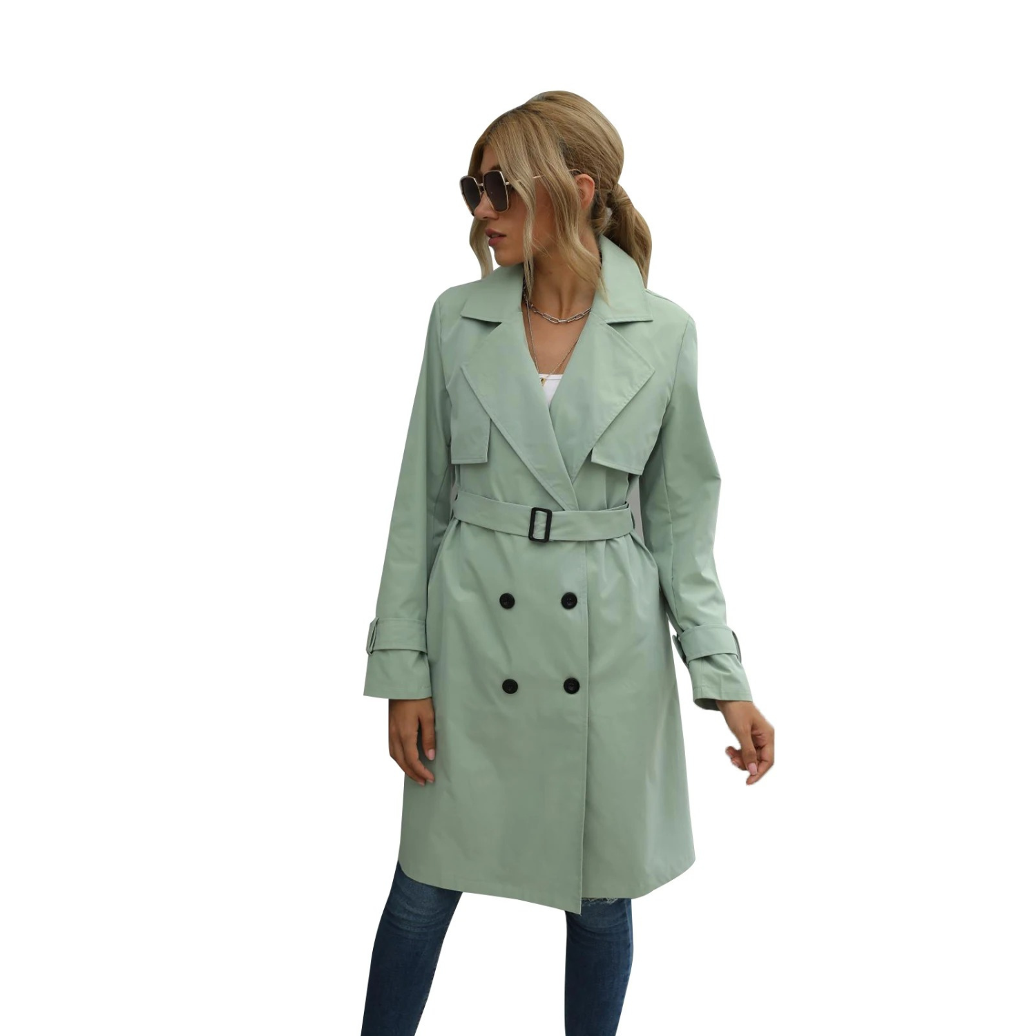 Claudia - trench-coat élégant, tendance et chic